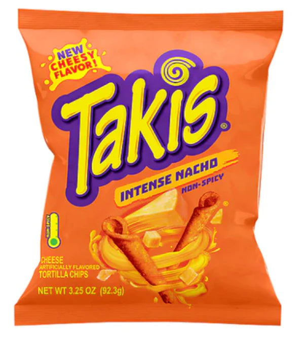 Takis Intense Nacho non Spicy (92,3g)