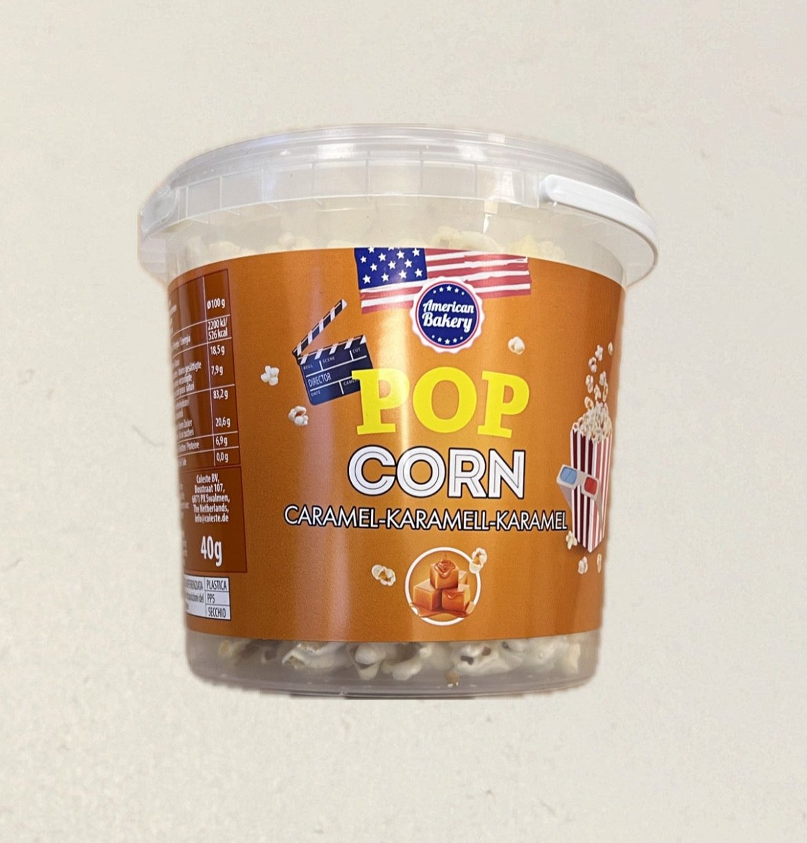 American Bakery - PopCorn Caramel (40g)