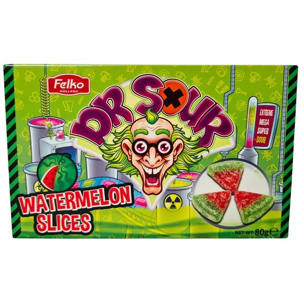 Dr. Sour Watermelon Slices (80g)