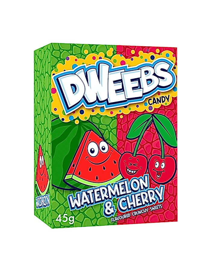 DWEEBS Candy Watermelon & Cherry (45g)