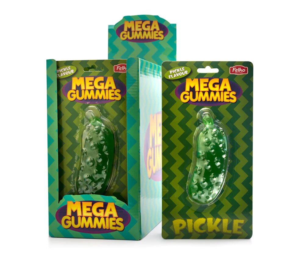 Mega Gummies Pickle  (120g)